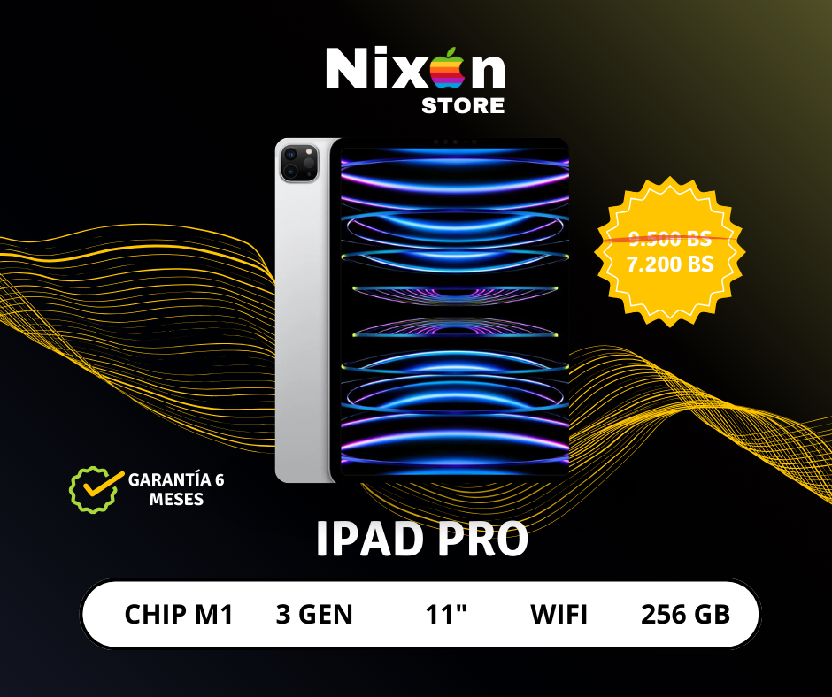 iPad Pro M1 3ª Generación – Wi-Fi 256 GB