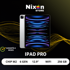 iPad Pro M2 6ª Generación – 12.9” Wi-Fi – 256 GB (seminuevo)