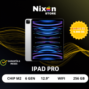 iPad Pro M2 6ª Generación – 12.9” Wi-Fi – 256 GB